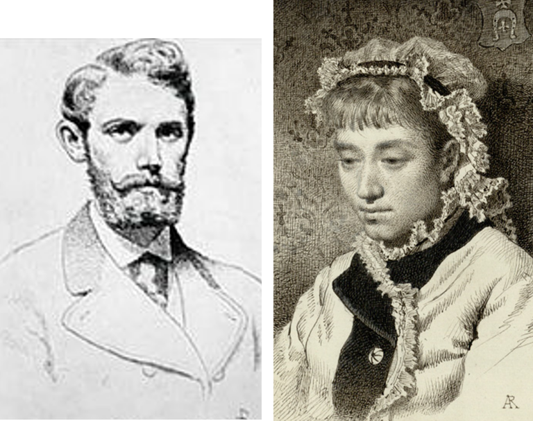 Автопортрет Ромера и портрет Ванды Сулистровской