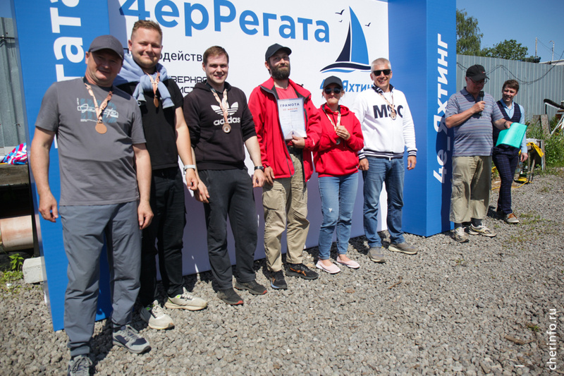    Семь команд соревновались на Шексне в скорости и управлении судном.