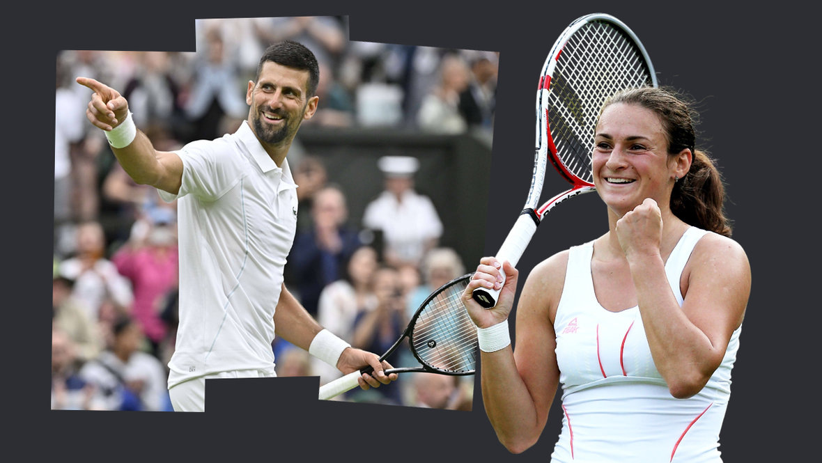    Новак Джокович и Весна Долонц.Getty Images, Global Look Press
