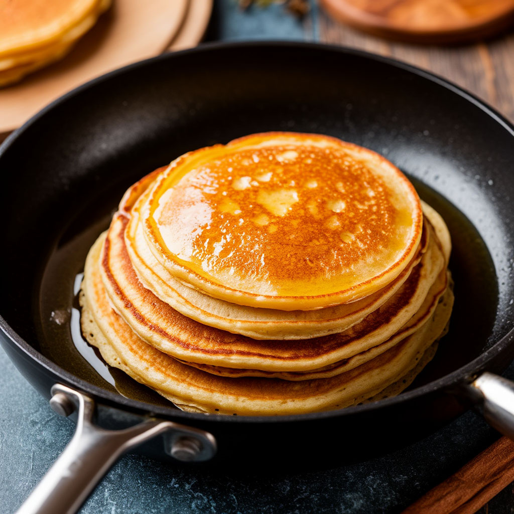 Блины на сковороде