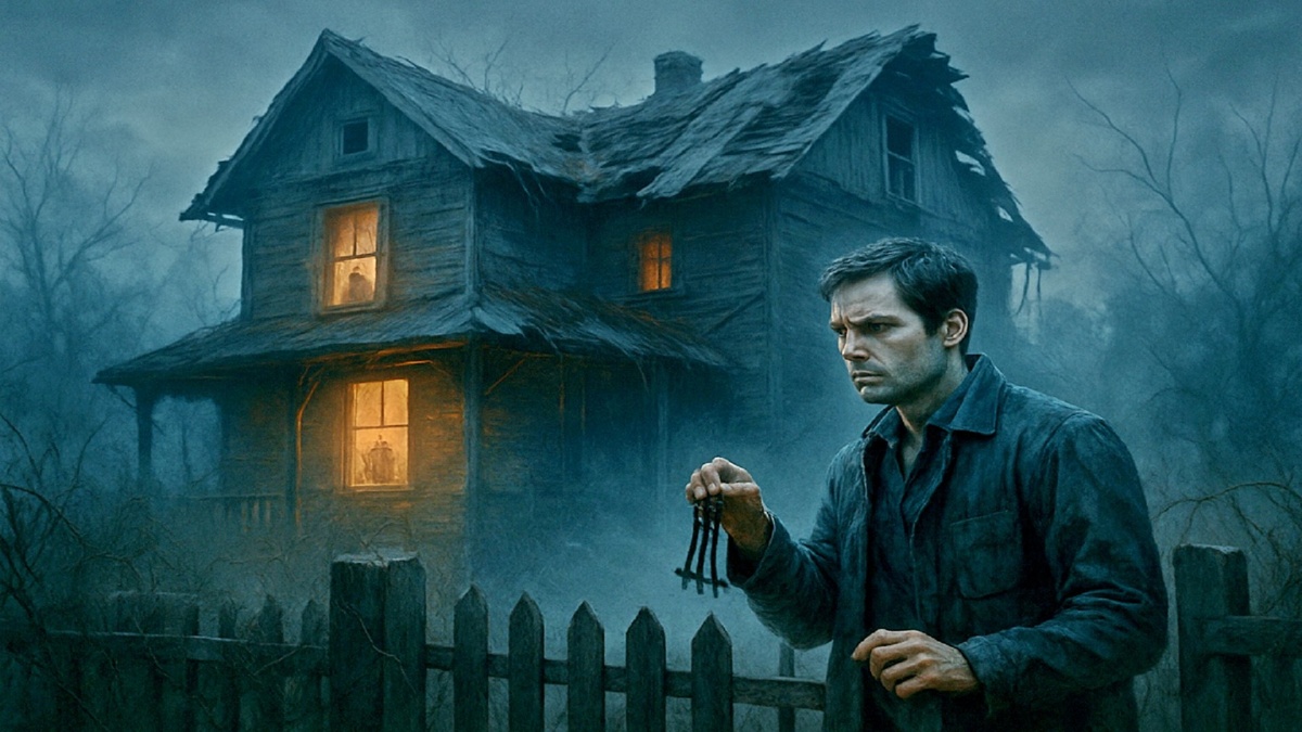 В наследство от бабушки я получил гнилой дом, но когда я зашёл, то застыл, не в силах произнести ни слова