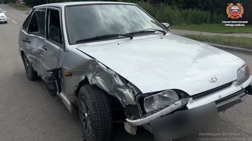    ДТП с мотоциклом в Бийске. Источник: Госавтоинспекция МУ МВД России "Бийское"