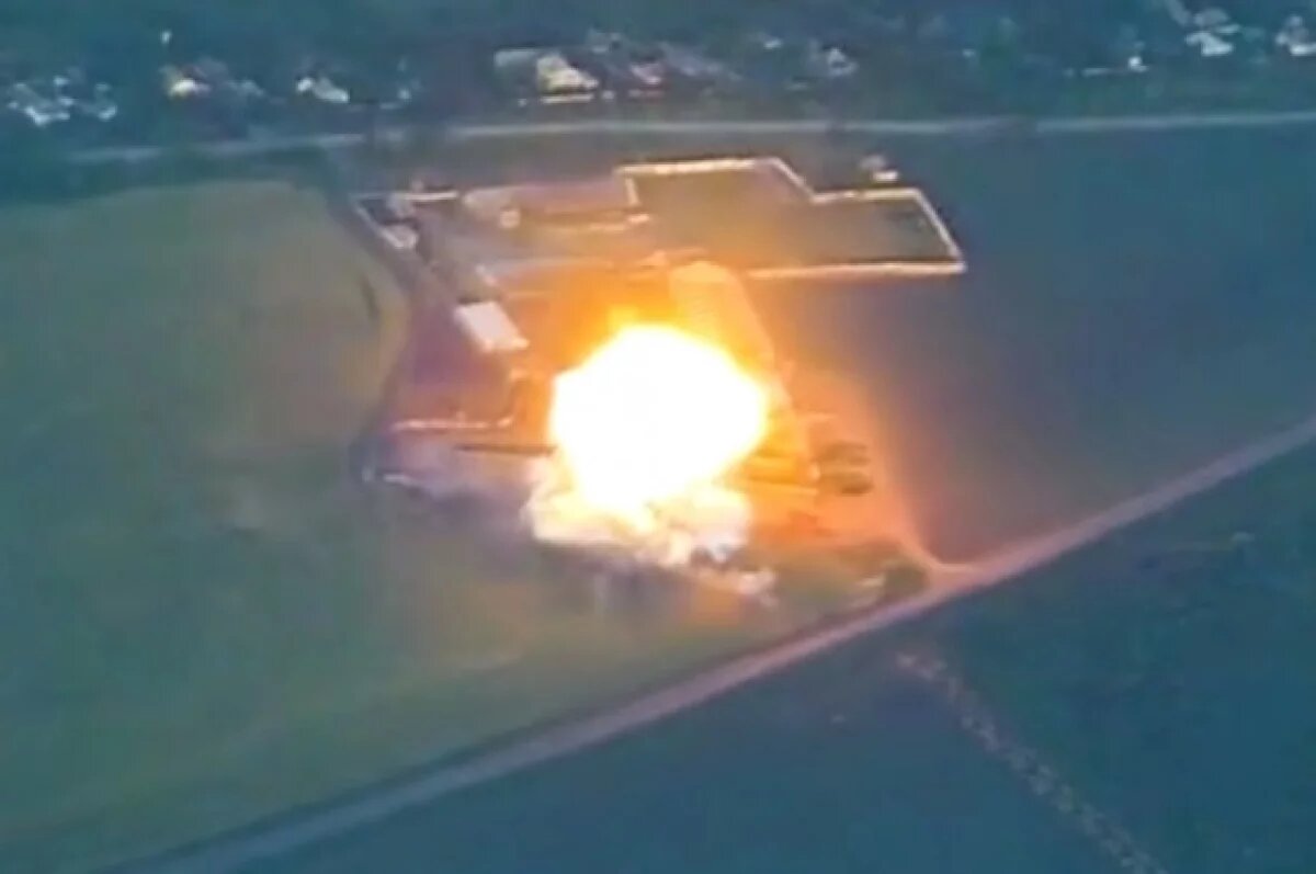    Удар возмездия по Украине.