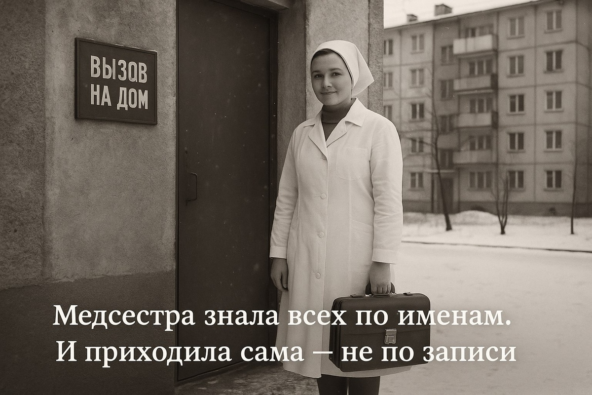 Когда врач приходил сам — потому что это была норма, а не роскошь. СССР знал, что такое забота.