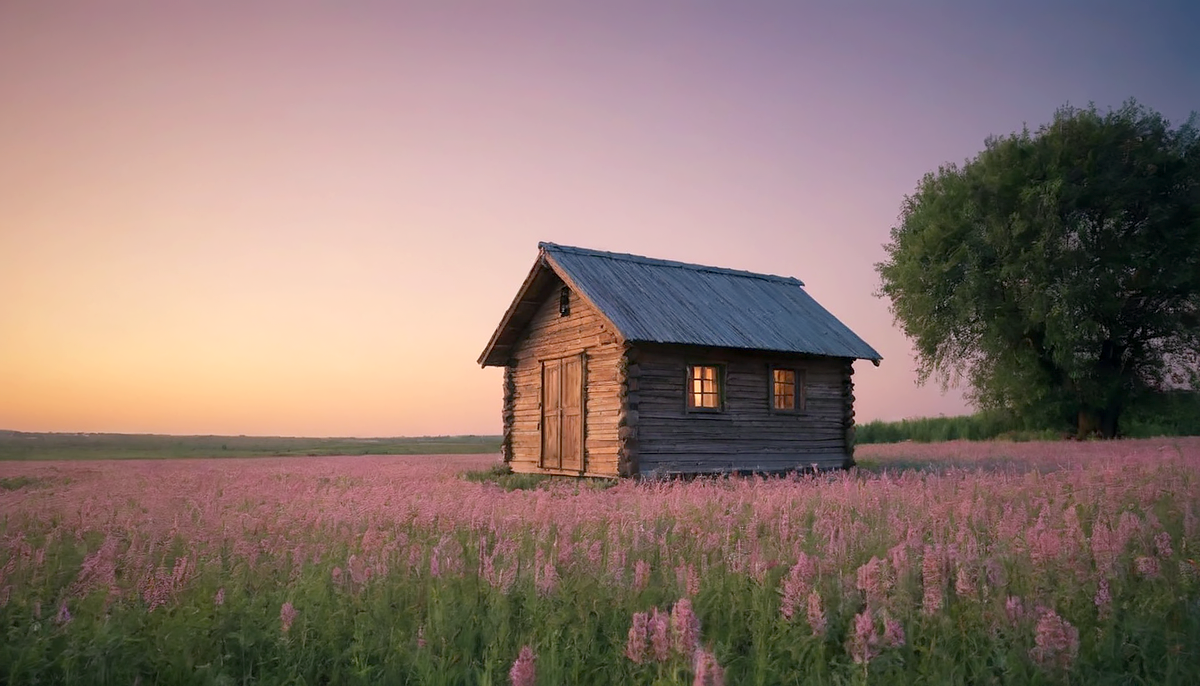 Это был дом из детства.