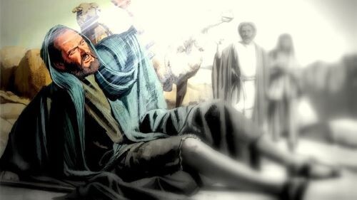 Апостол Павел на пути в Дамаск.