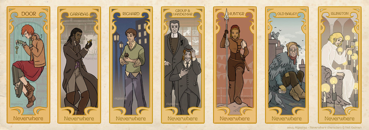 Центральные персонажи романа. Как вам такое воплощение героев? (источник фото: https://u.livelib.ru/reader/GaripovaAlina/o/br201753/o-o.jpeg)