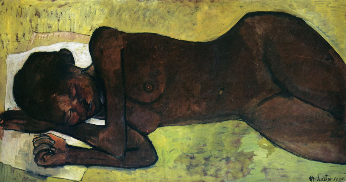 Люси Тернье, "Лежащая девушка"