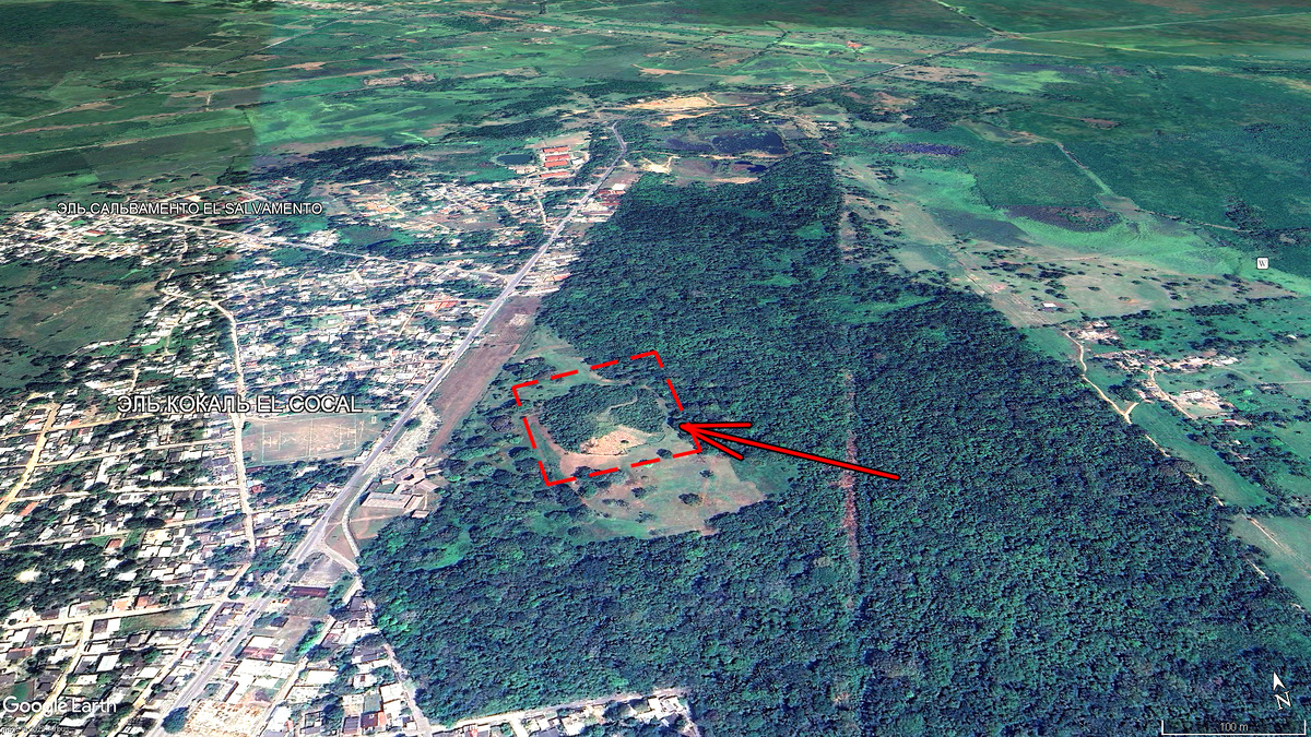 2. Иллюстрация автора. В основе изображения — карты Google Earth Pro.