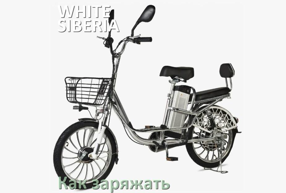 
Как заряжать электровелосипед WHITE SIBERIA правильно и сколько времени заряжается аккумулятор