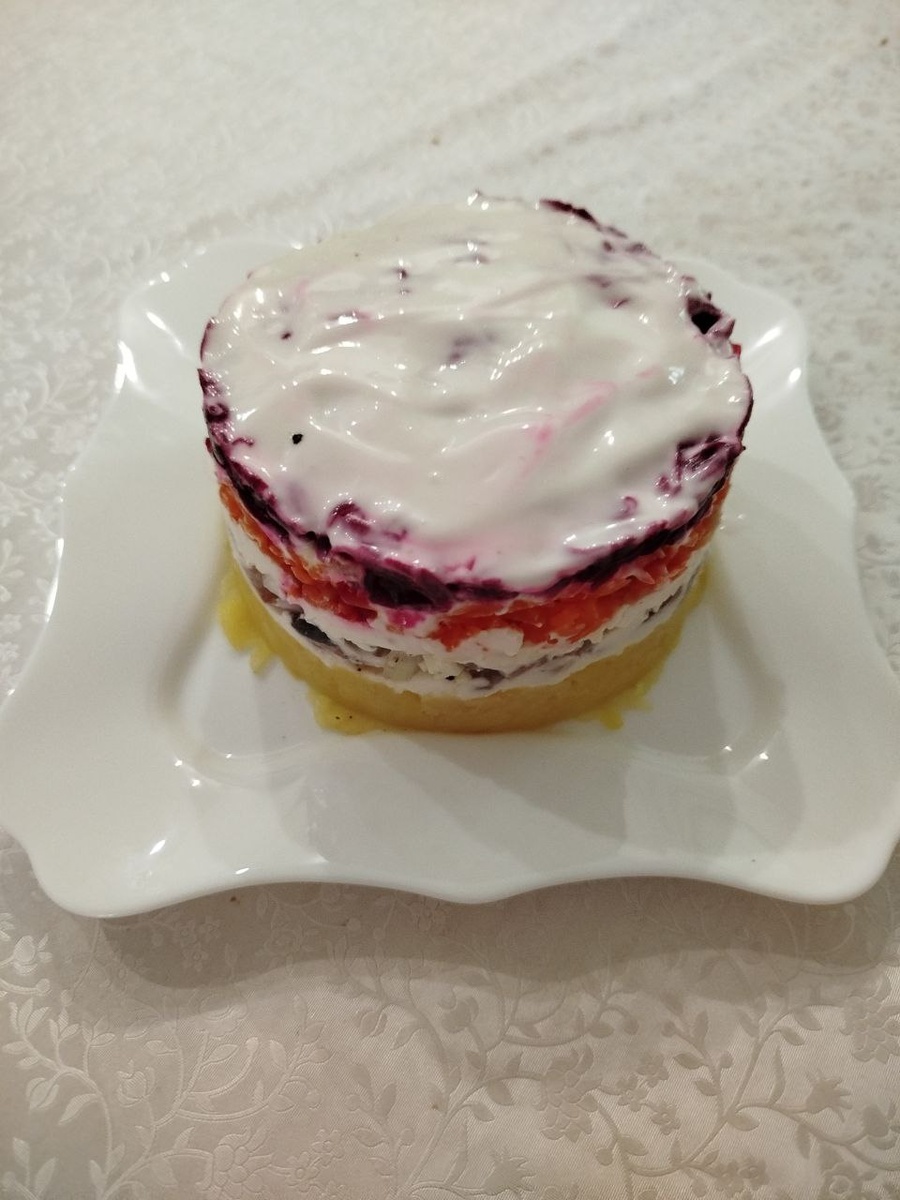 правильая селедка под шубой.