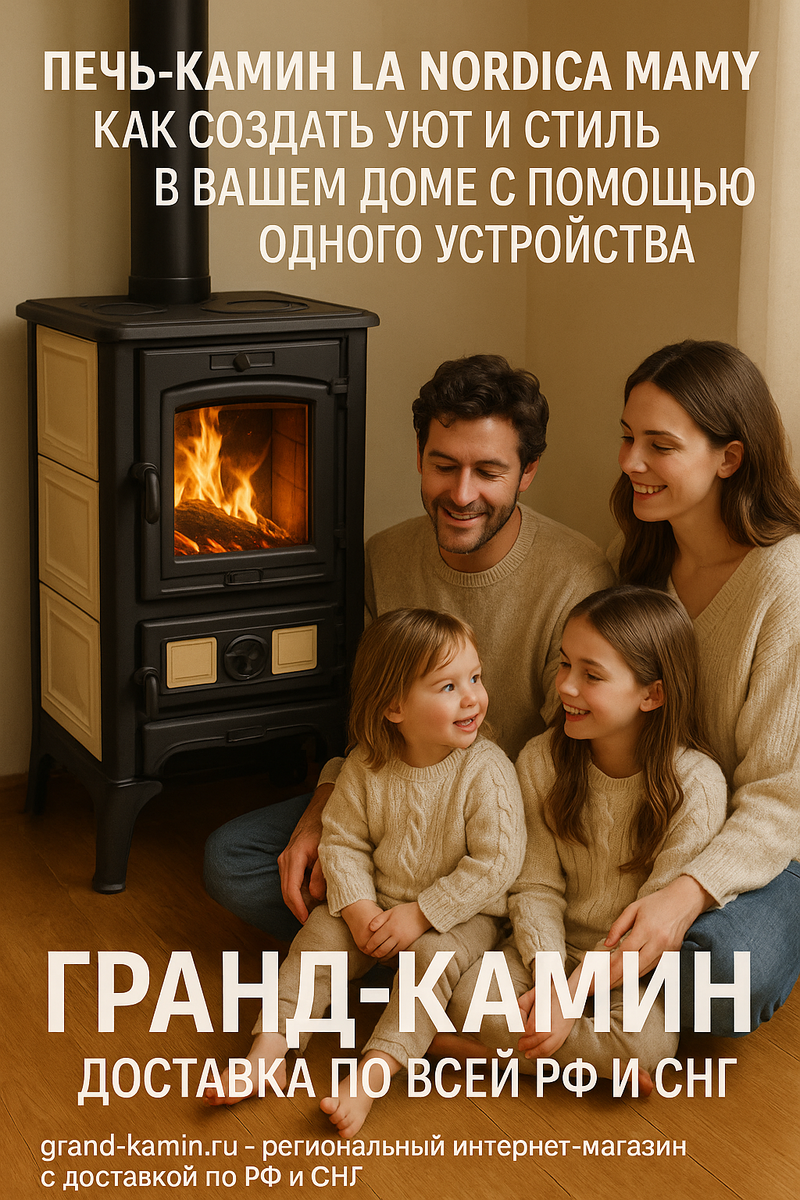    Печь-камин La Nordica Mamy: как создать уют и стиль в вашем доме с помощью одного устройства Kamin