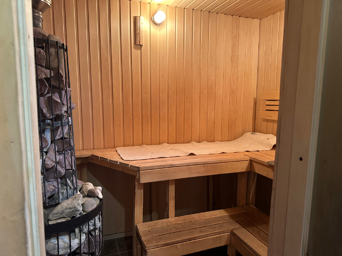 Баня родителей. 