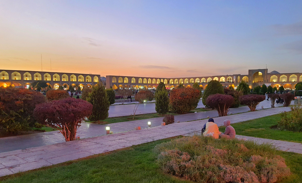 Исфахан. Площадь Нагш-э-Джахан