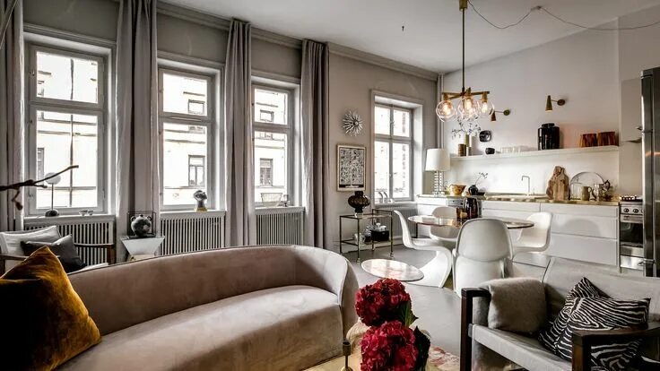 Городская квартира.