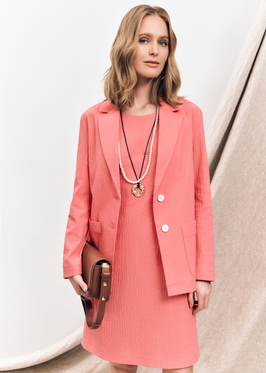 Жакет из фактурного хлопка (Артикул: 4100790sr1123) на pompa.ru