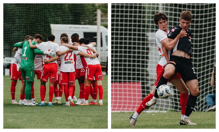    "Спартак" победил "Торпедо" в первой товарищеской игре этого лета. Фото: коллаж