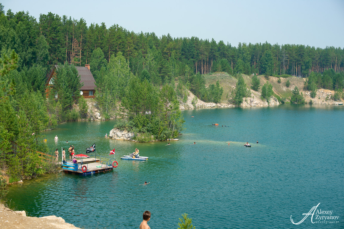 Мраморный карьер в деревне Абрашино