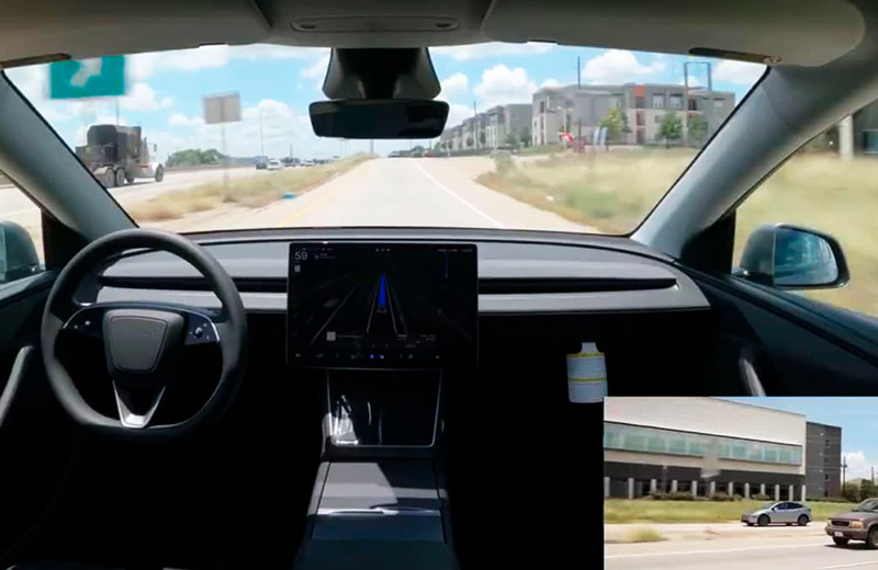 Tesla Model Y самостоятельно доставила себя покупателю в беспилотном режиме