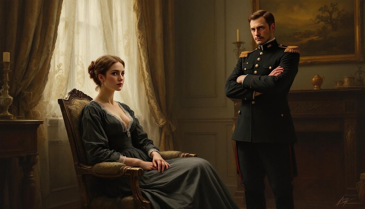 В иллюстративных целях. Такими мне Анну Керн и Ермолу Керн нарисовал искусственный интеллект.