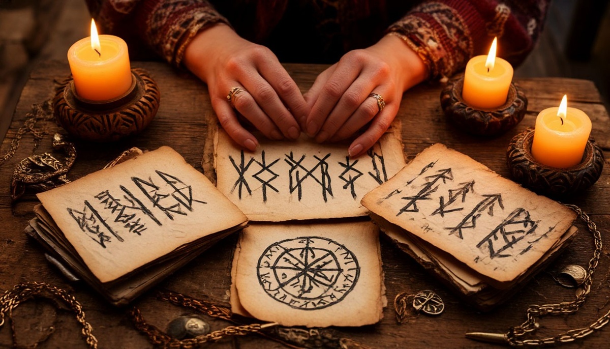 Гадание рунами на соперницу на Oracles.ru