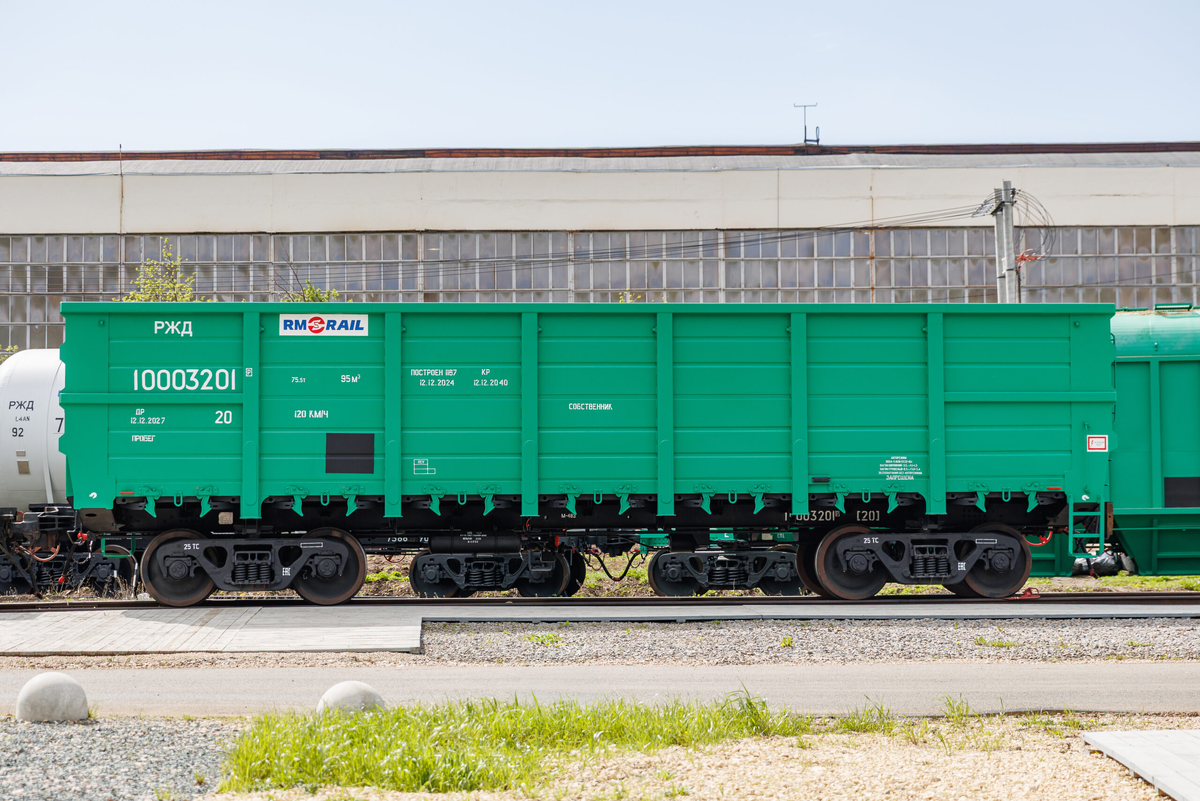 Полувагон 12-3201 с осевой нагрузкой 25 тс от «РМ Рейл». Источник: РМ Рейл