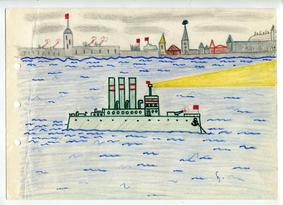 Рисовать было интересно и престижно, особенно если требовалась творческая реконструкция событий, а нужной иллюстрации не было под рукой.