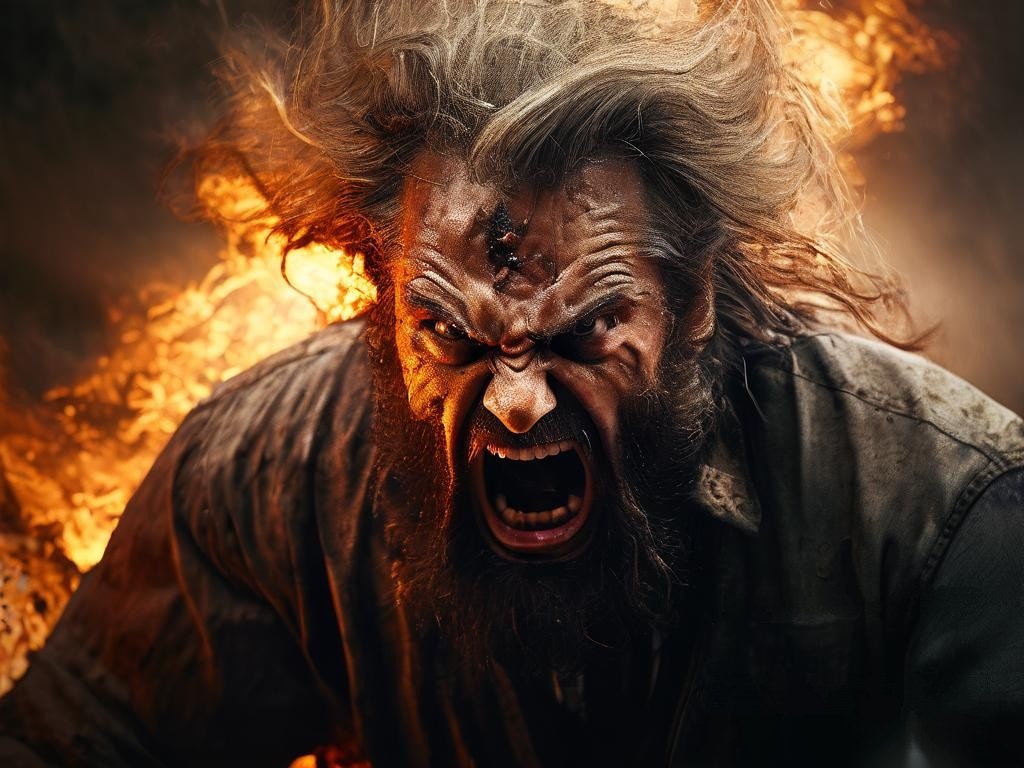 Не будь злым зверем.