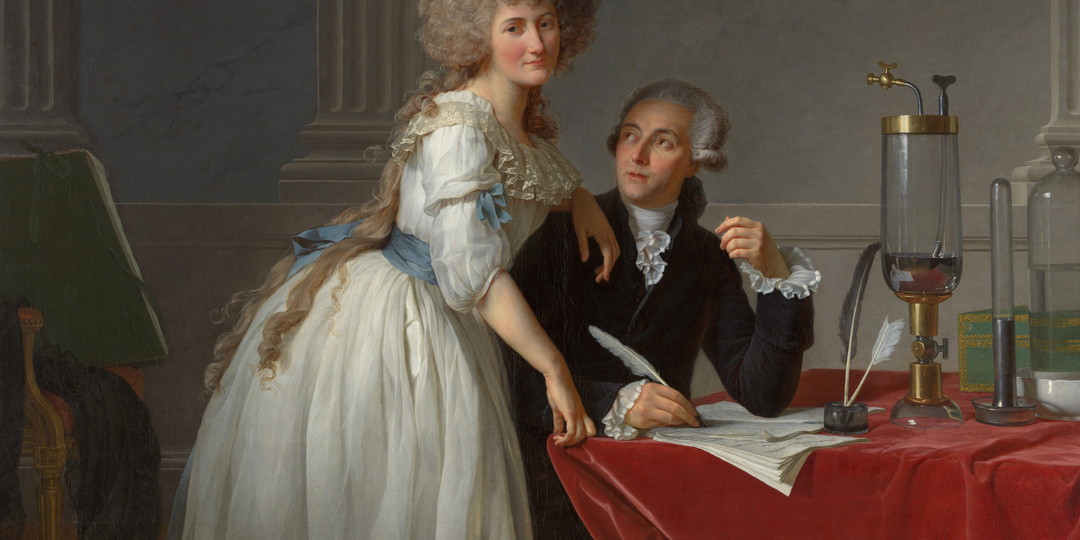 Иллюзионизм картины Жака Луи Давида «Антуан-Лоран Лавуазье (1743–1794 гг.) и его жена»