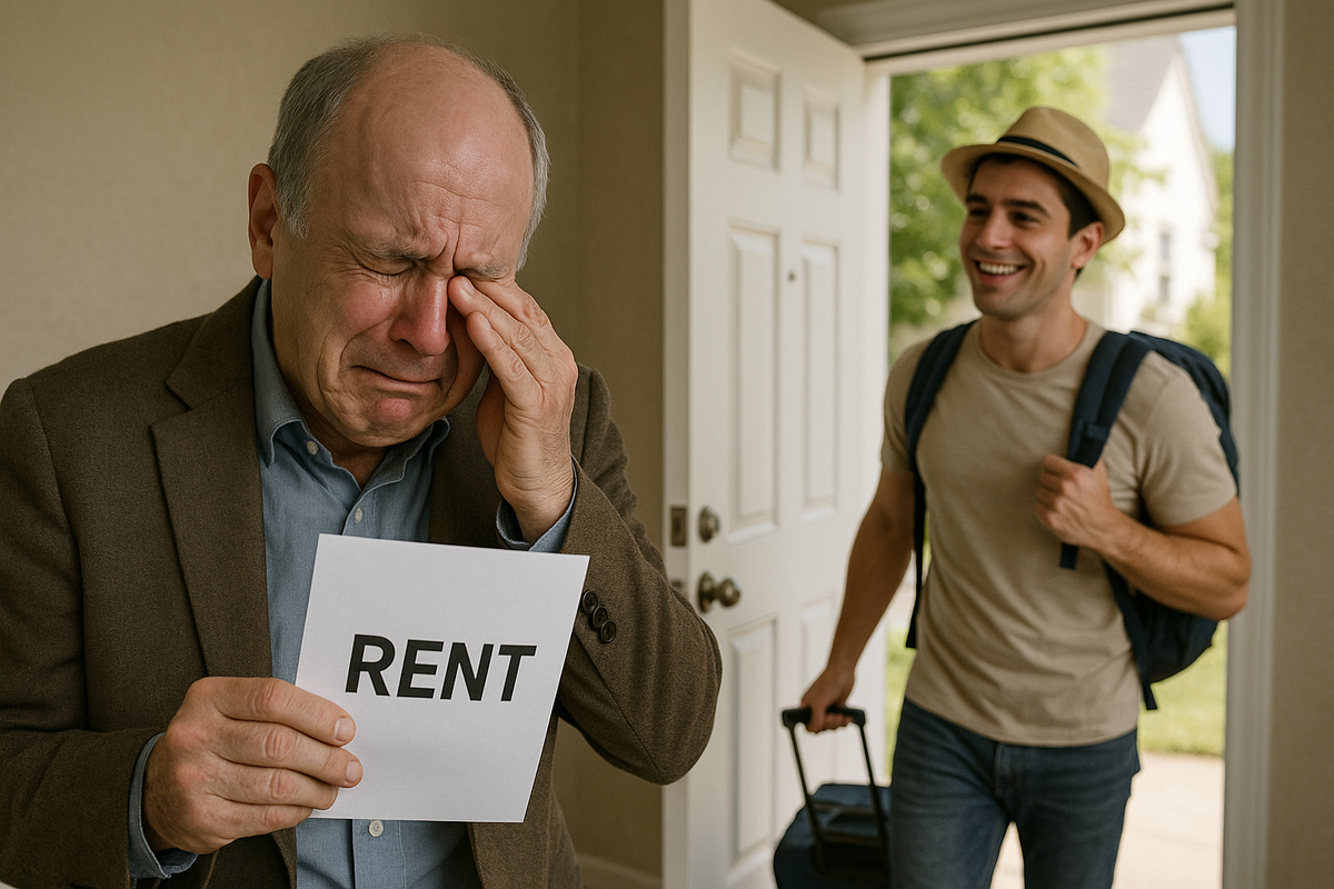 Я в отпуск на неделю - вернусь оплачу аренду!