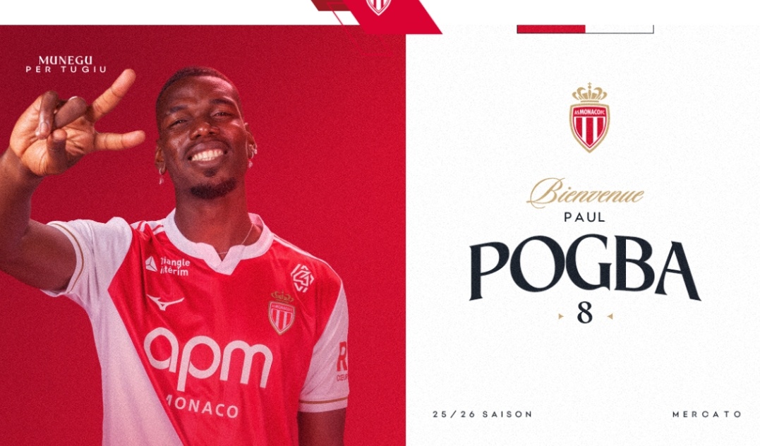 «Монако» официально объявил о переходе Поля Погба!