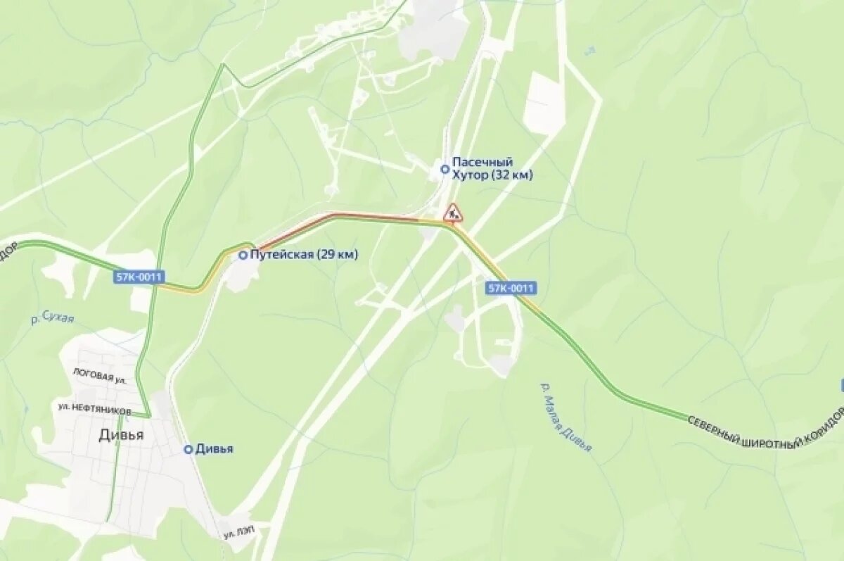    Пермяки жалуются на 3-километровую пробку на трассе Пермь – Чусовой