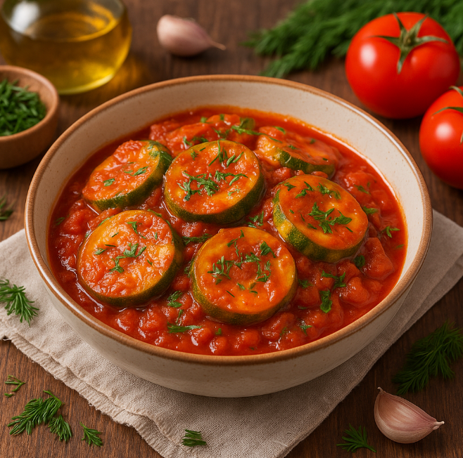 Кабачки в томате рецепты от Дарики