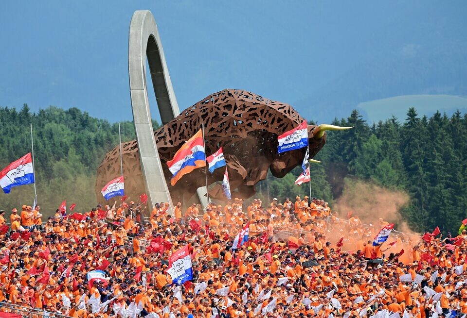    Трансляция гонки Формулы 1 в АвстрииGetty Images / Red Bull Content Pool