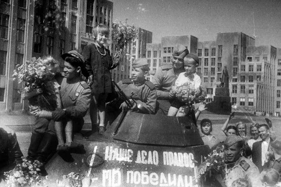 Освобождение Минска, 1944 год.