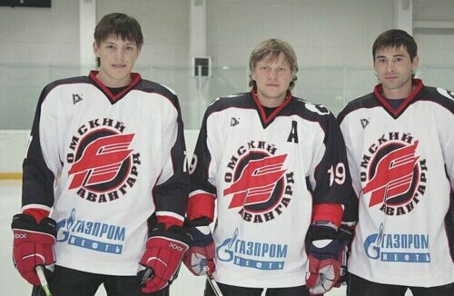 Тройка Омского Авангарда:Алексей Черепанов, Антон Курьянов и Александр Попов.
