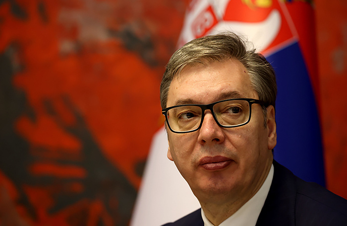     Президент Сербии Александр Вучич.EPA/ТАСС