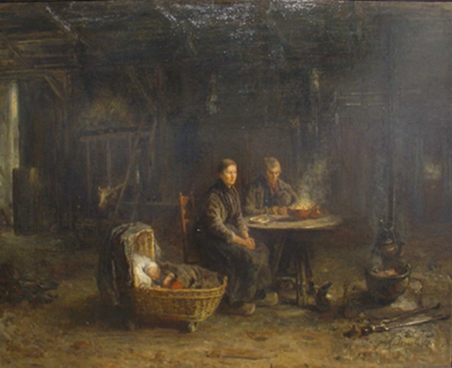 «Крестьяне за ужином»