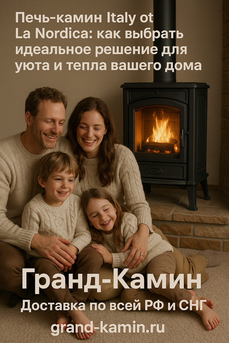    Печь-камин Italy от La Nordica: как выбрать идеальное решение для уюта и тепла вашего дома Kamin