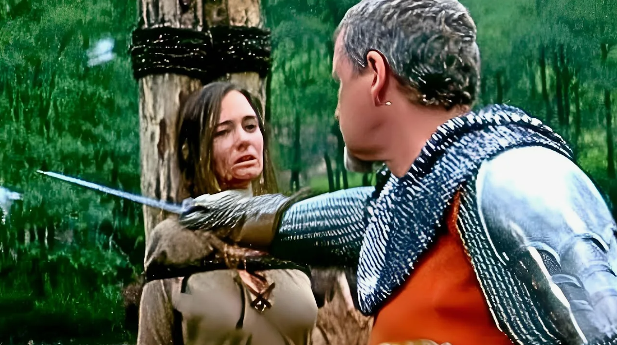 Кадр из фильма "Храброе сердце".