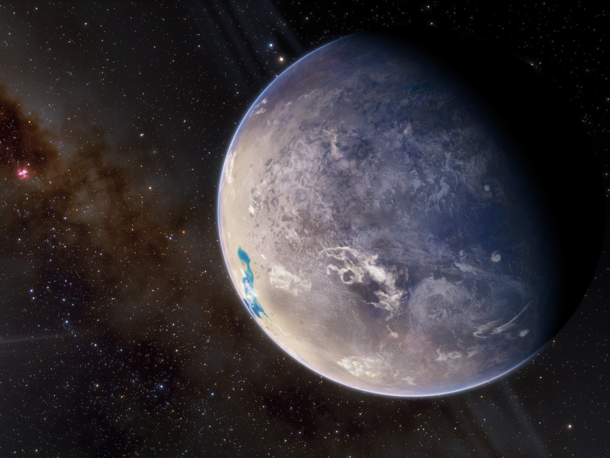    Астрономы получили снимок гигантской экзопланеты