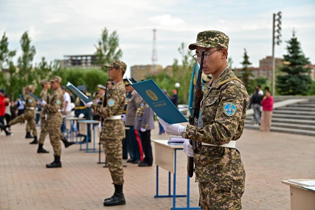 Фото пресс-службы Минобороны Казахстана  📷
