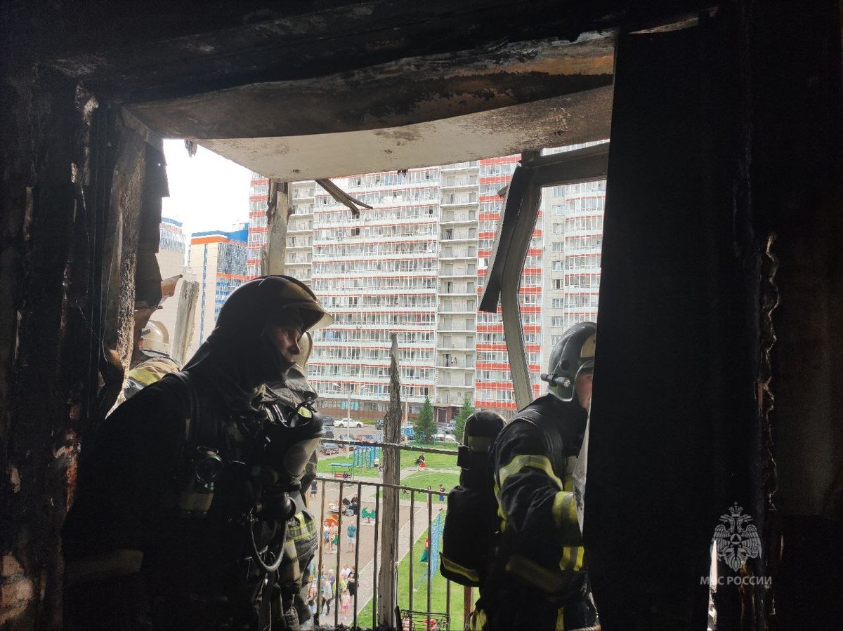    Фото: Telegram-канал «МЧС Красноярского края»