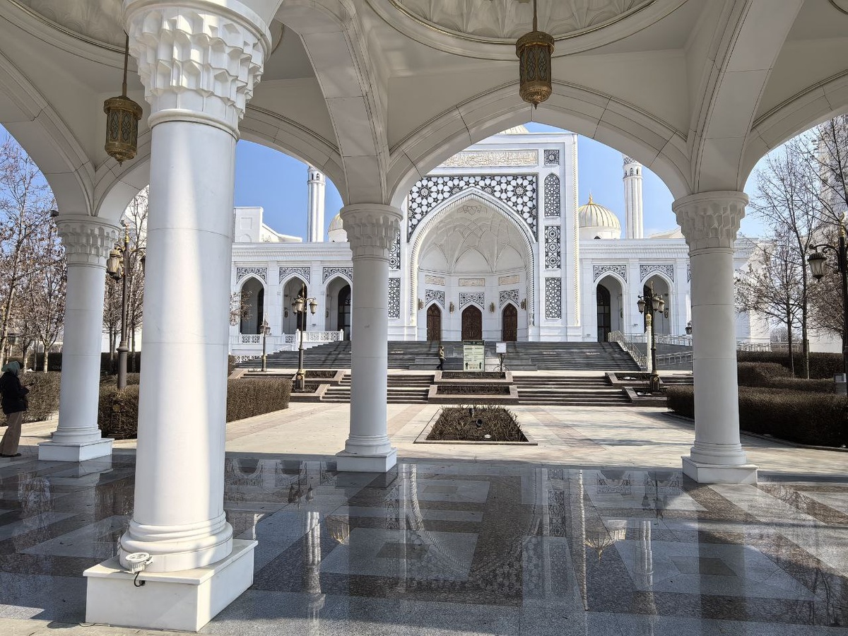 Мечеть «Гордость мусульман» в Шали (Чечня)