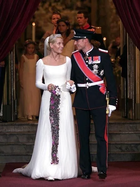 на свадьбе Метте-Марит и Хокона