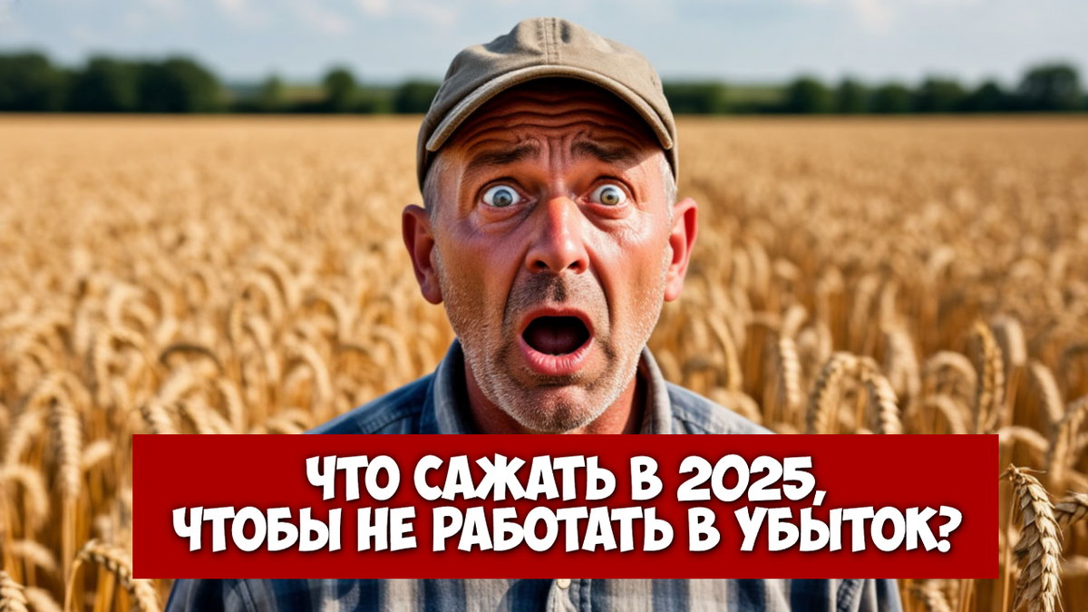 Пшеница в минусе: Что сажать в 2025, чтобы не работать в убыток?