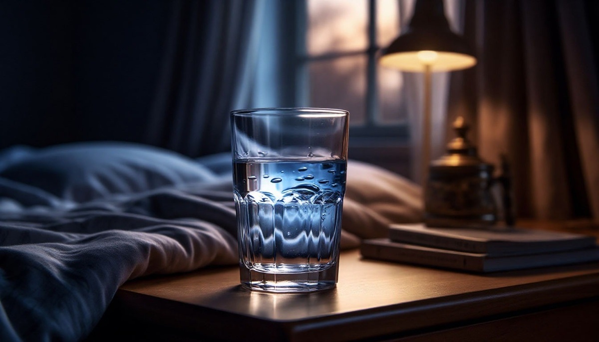 Стакан с чистой водой