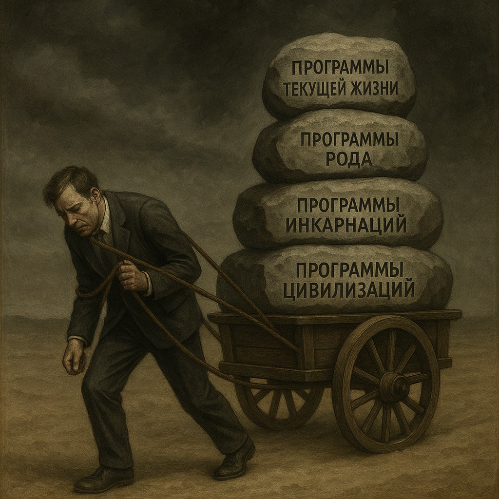 Программы на 5 уровнях - это устаревшие коды, мешающие радоваться и жить в текущей реальности. 
