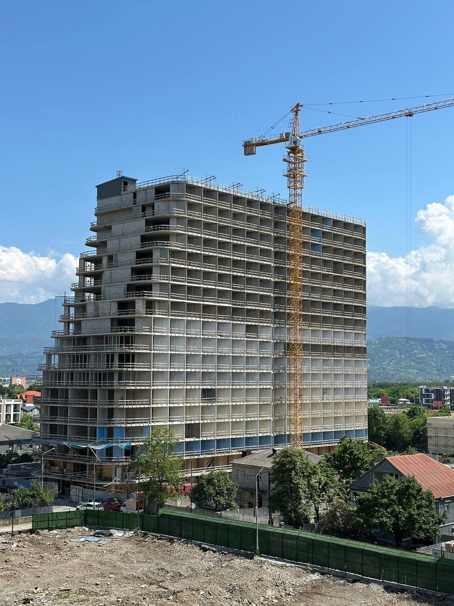 Строительство жилого комплекса в Батуми