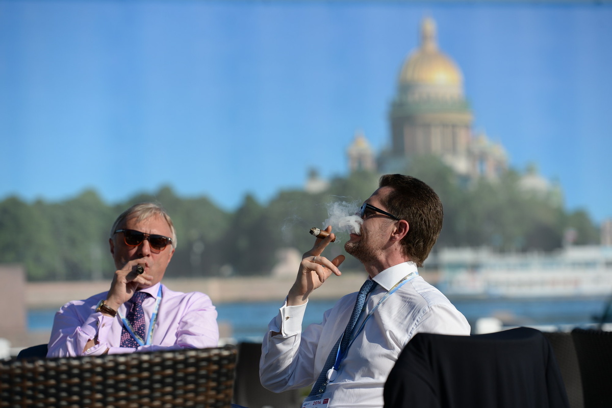 ПМЭФ-2014, ресторан для VIP